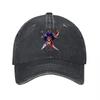 Pirate Skull and Swords Embroidered Washed Canvas Baseball Cap with Adjustable Fit for Adults