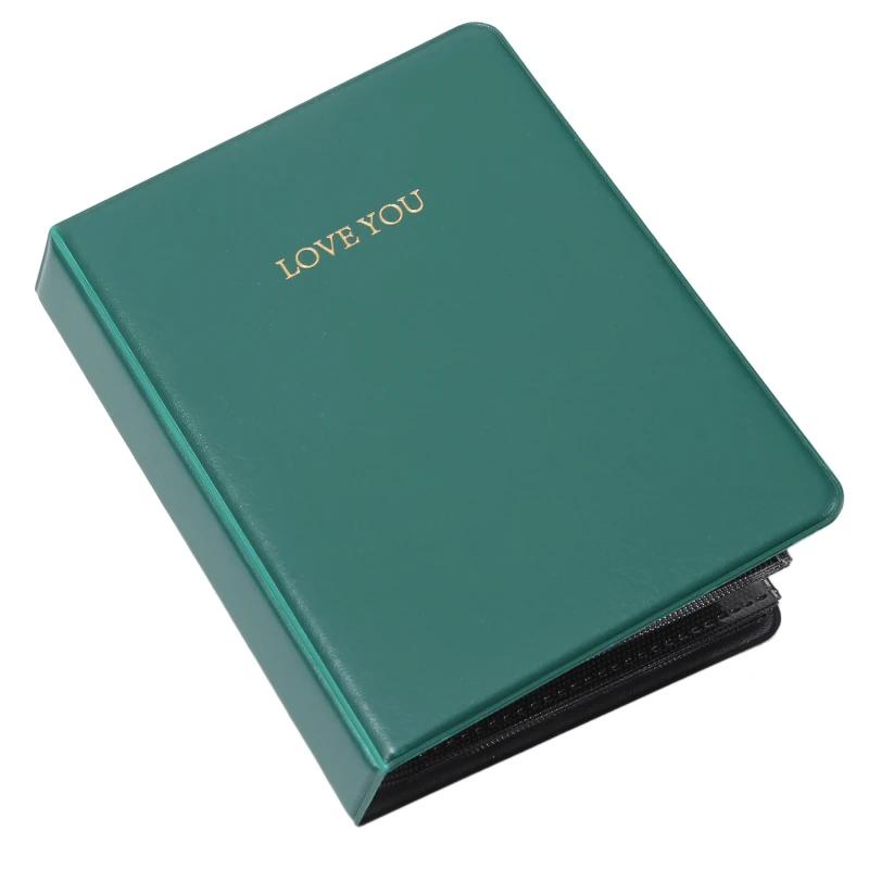 

64 кармана для фотоальбома Polaroid Mini Instant Picture Case Storage для Fujifilm Instax Mini Film 8 Korea Instax Album зелёный