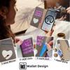 iPhone 16 Pro Flip Protective Case with Card Slot, Lanyard, Stand, Leather Design for Apple 17/12/13/15 Models.