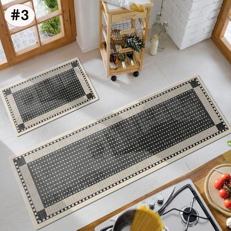 Water Absorption Floor Mat for Kitchen Long Carpet Printed Kitchen Runner Rug Entrance Doormat Living Room Tapis De Cuisine