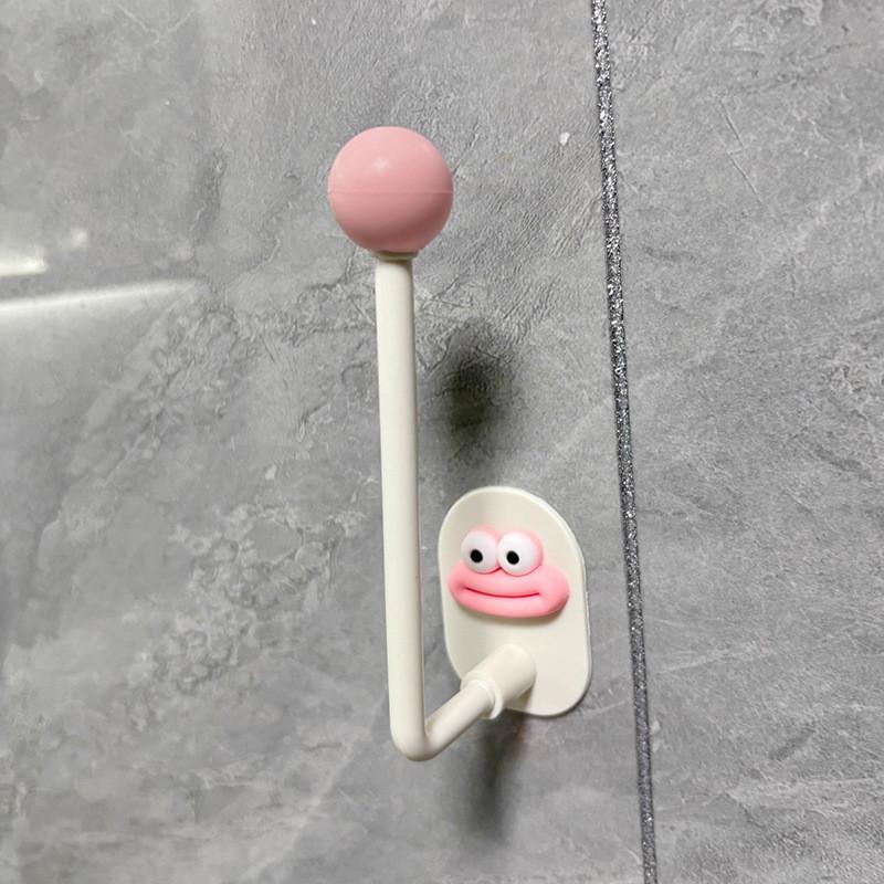 Vtipné Oči Velká Ústa Design Žena Vlasové Kroužky a Kruhy Nástěnný Stojan Úložný