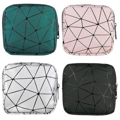 Sacchetti Porta Assorbenti Sacchetti Porta Coppetta Mestruale Porta Pannolini Assorbenti Sacchetti Porta Tamponi Borsa Kit Mestruale Portatile con Cerniera per Ragazze