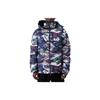 Polo Gemusterte Daunenjacke mit abnehmbarer Kapuze und Reißverschluss für Herren Jacken Mehrfarbig 710919262-001