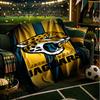 Jaguars Team Spirit Blanket Lightweight Flannel Bedding Blanket Perfect for Travel, Camping, Living Rooms, Offices, Sofas, Fan Christmas Gift