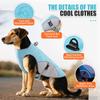 Reflective Quick-Dry Pet Cooling Vest for Small Medium Large Dog Lightweight Breathable Summer Dog Harness Honden Accessoires