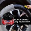 Premium Tire Wax Gloss Enhancer Anti-Aging Long-Lasting Shine Crack Resistant Hydrophobic Car Tyre Polishing Coating 30G