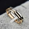 1Pc Women/Girl Jewelry Wedding Band Fashion Ring Wedding Gift Stainless Steel Thin Stackable 2MM