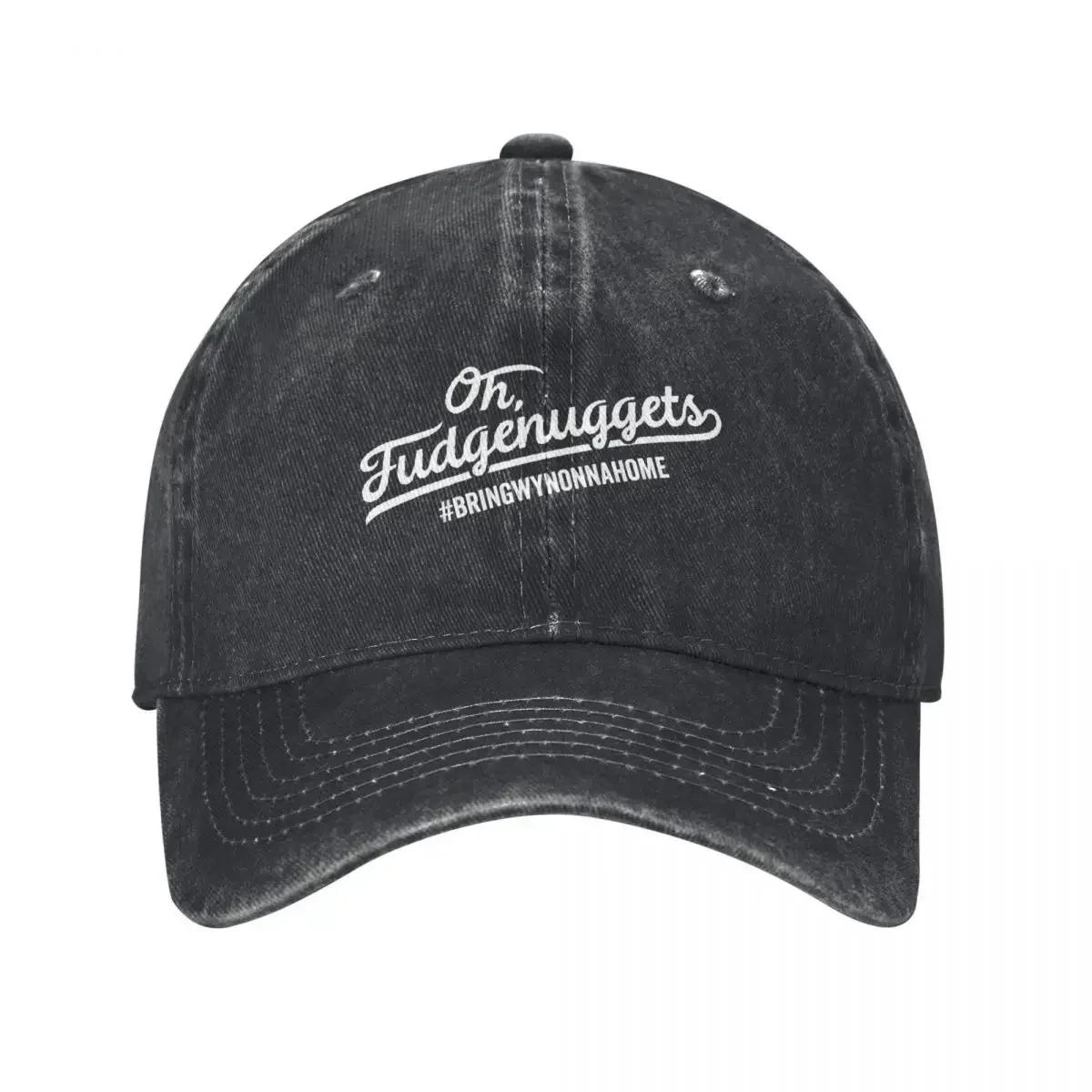 Oh Fudgenuggets Wynonna Earp Waverly Earp Quote BringWynonnaHome Baseball Cap Anime Hat Womens Unisexs
