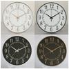 12 Inch 30CM Silent Wall Clock, Creative and Fashionable, Three-dimensional Digital Minimalist Clock for Home Living Room