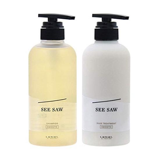 

Lebel [Set] SEESAW Hair & Scalp Shampoo S x Hair Treatment S 500ml500g