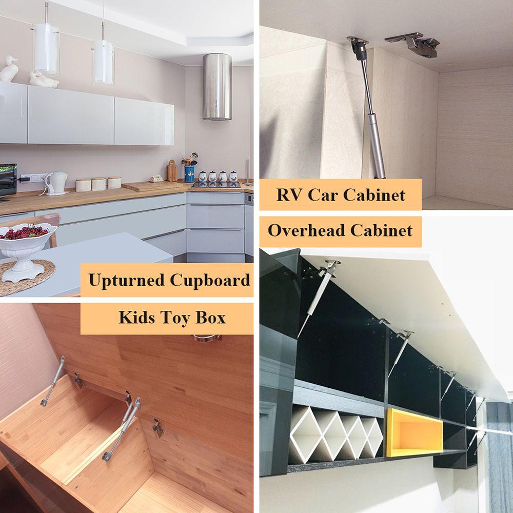 Lift Kitchen Hardware Cabinet Prop Pneumatic Door Hinge Hydraulic Gas Strut Spring Support
