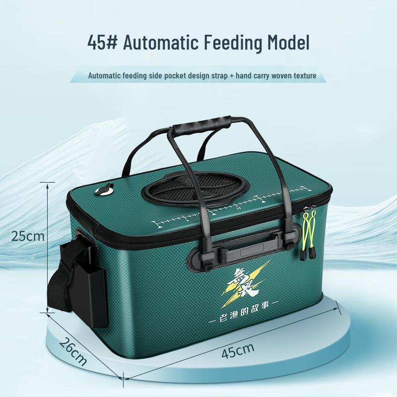 Foldable EVA Live Fishing Bucket