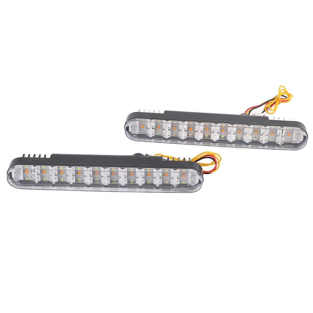 2X 30 Led Car 12V Daytime Running Light Drl Driving Daylight Lamp Turn Signal Led Daytime Running Lights