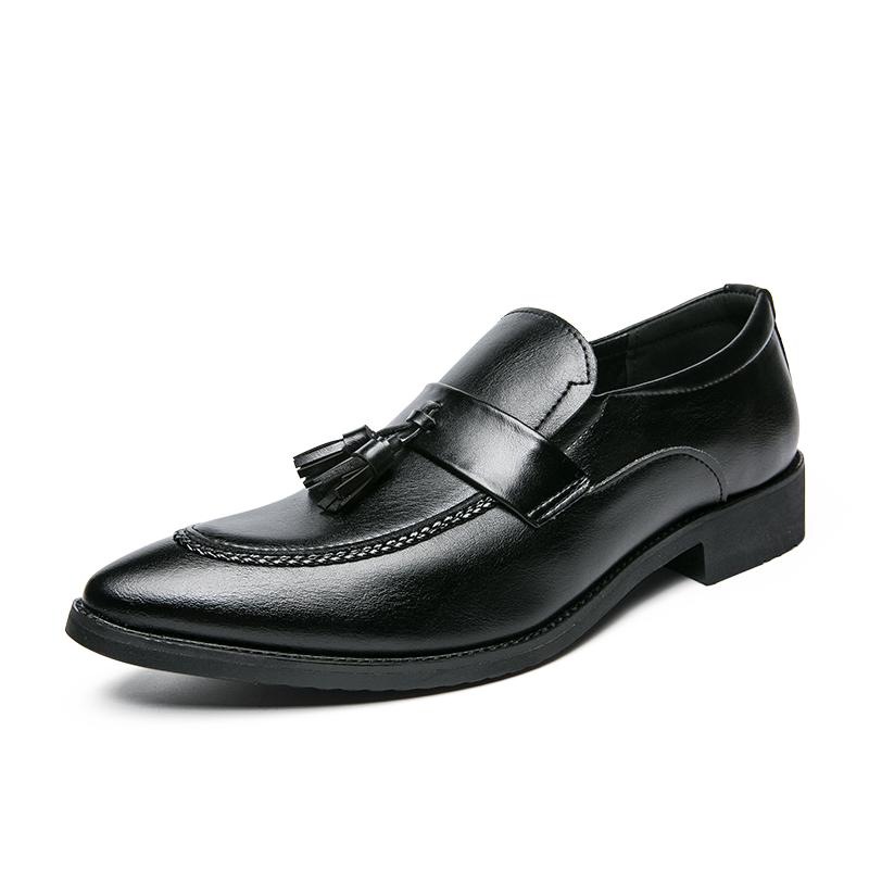 

Мужские мокасины Модные классические туфли в стиле ретро Для отдыха на природе Для деловых вечеринок Повседневные мужские туфли для офиса Свадебные туфли Черные туфли 48 чёрный
