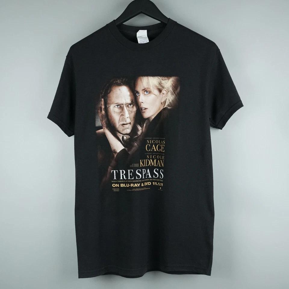 Vintage 2011 Trespass t-shirt Nicolas Cage Nicole Kidman XL