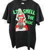 Unisex Shirt Cotton Oversize Large Size Negra De Manga Corta L7 Smell The Magic