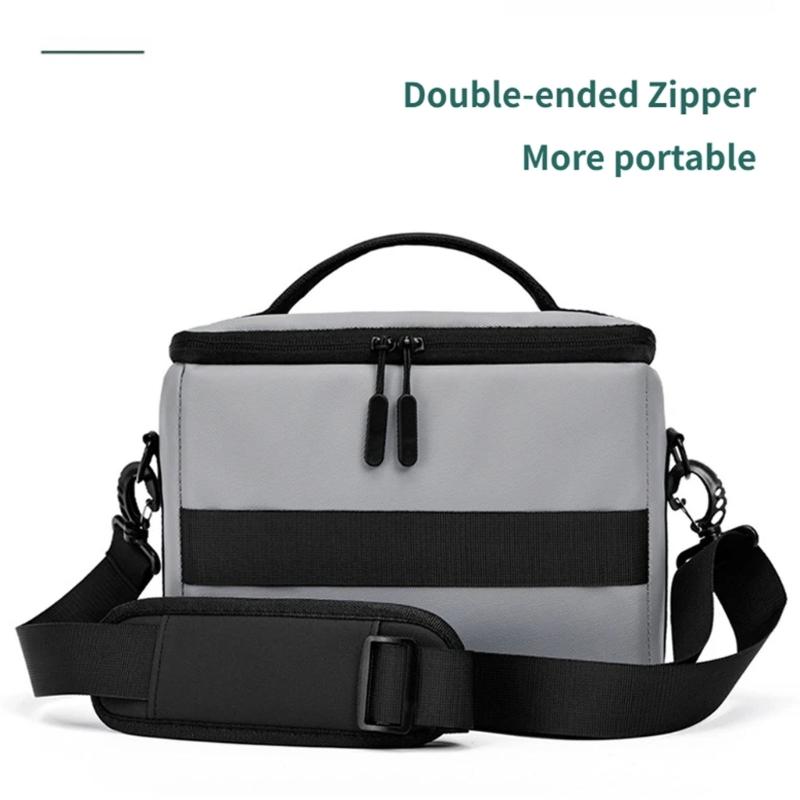 Bolsa de Câmera Impermeável Leve Para Câmeras DSLR Proteções e Alça de Ombro Ergonômica