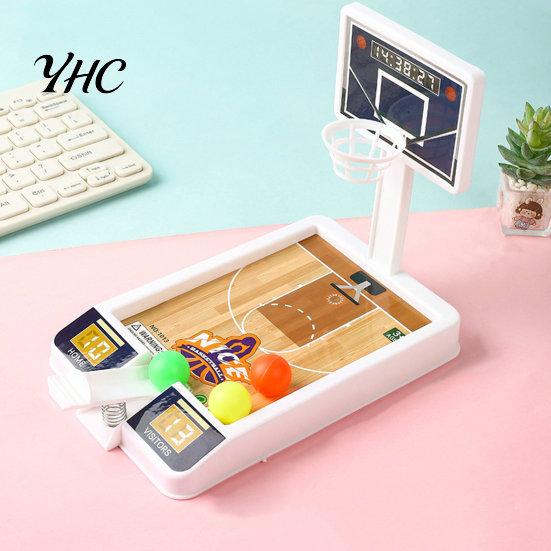 Basketball Toy Children's Educational Relieve Boredom Entertainment Mini Hand-eye Coordination Kid Game Develop Intelligence Desktop Stand