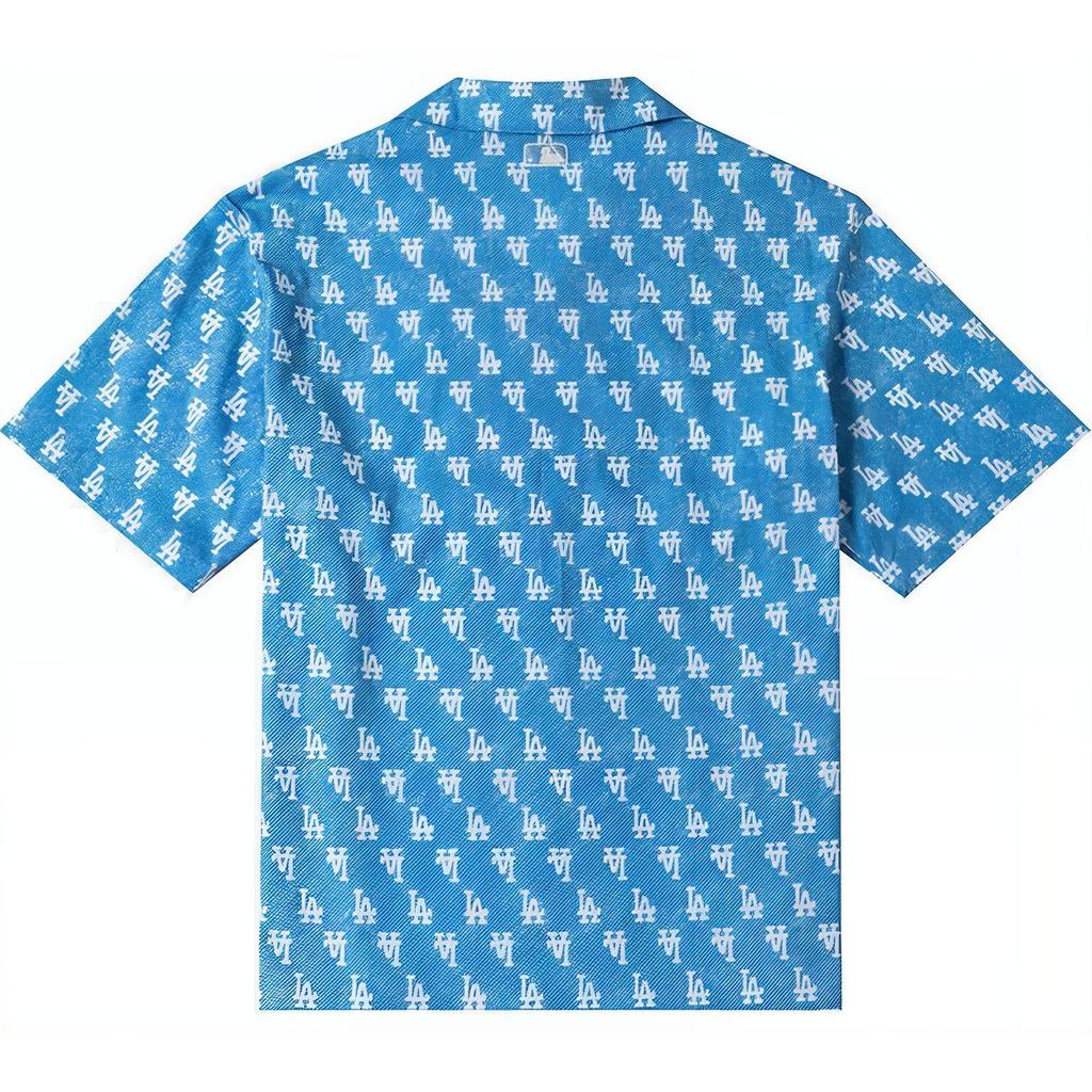 New MLB MLB Vintage Los Angeles Dodgers SS24 Shirt Unisex Blue 3AWSM0243-07BLP