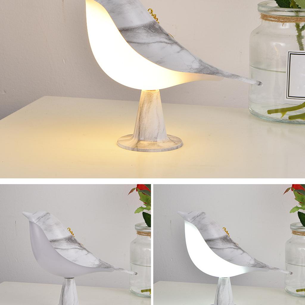 Magpie Aromatherapy Lamp Cute Bird Lamp Bedside Light with 3 Color Temperature Touch Control for Bedroom Nightstand