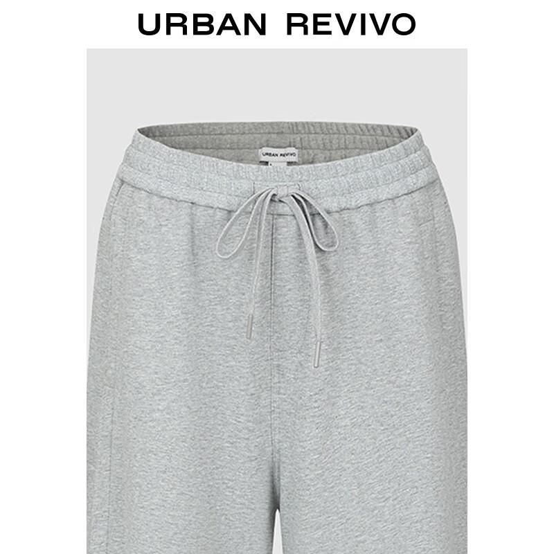 UR2025 Women's High-Waist Drawstring Curved Pants