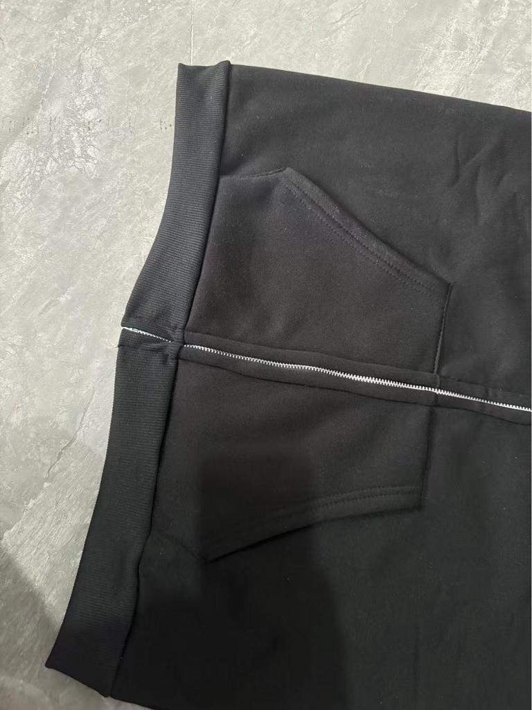 250g Fleece Stoff Europeisk Størrelse Herre Hettegenser - Unik Design Hettegenser for Høst og Vinter