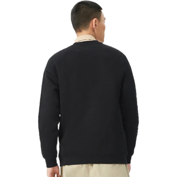 Li Ning Badfive Sweatshirt Men's Black AWDS135-4