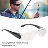Fishing 4x Magnification Portable HD Glasses for Bird and Concerts Binoculars, Hands-Free Binoculars, Fishing, Watching, Sports, (Myopia Version)