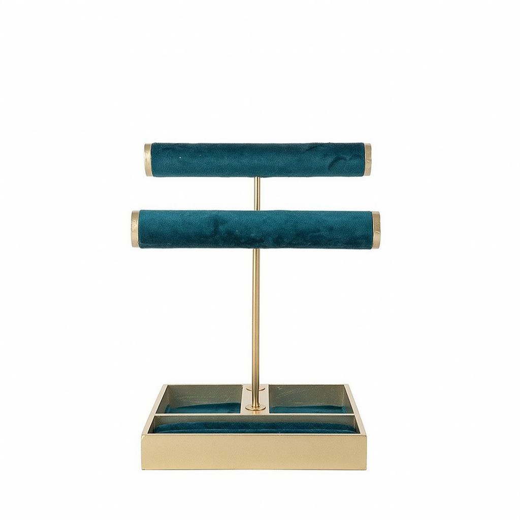 Wooden Base Bracelet Display Stand Elegant for Shop Counters, Photography Props