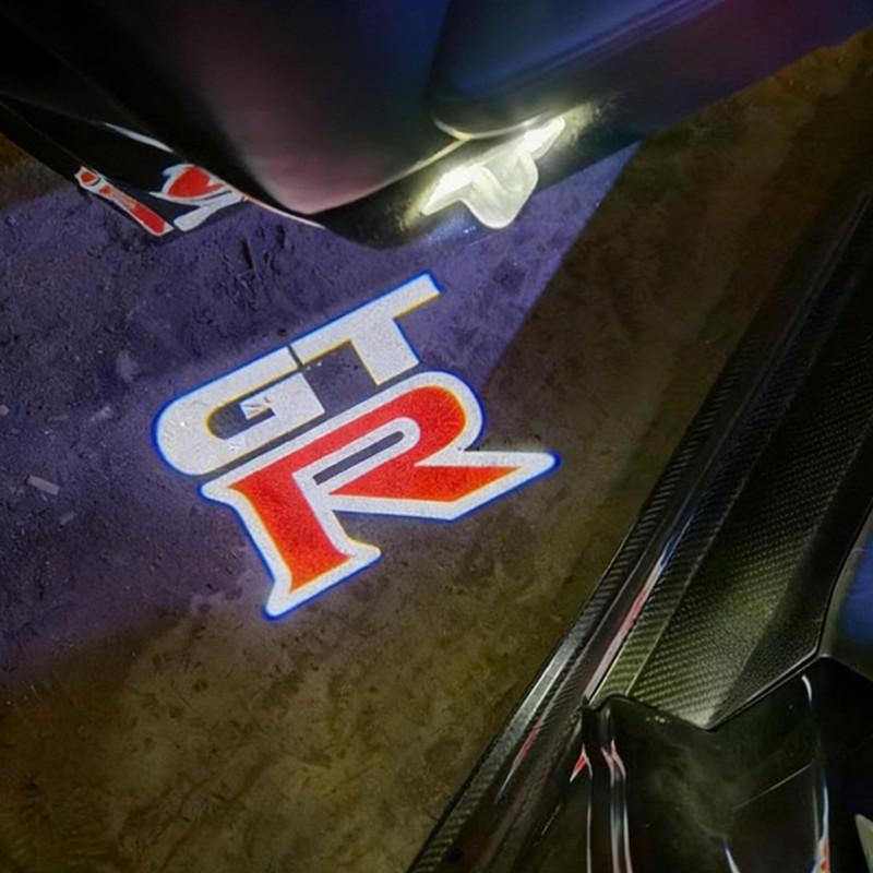 High Quality Led Car Door Welcome Lamp For Nissan GTR GT-R R35 Sylphy Xtrail X-Trail T31 Teana J31 HD Laser LOGO Projection Lamp