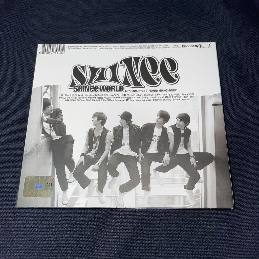 [USED] SHINee SHINEE WORLD CD SHINee Type-B CD