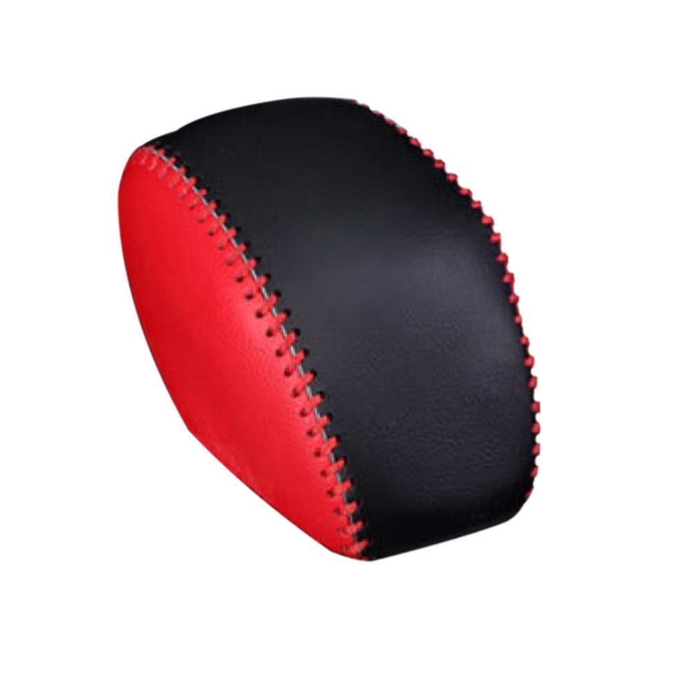 

Modification for Toyota RAV4 RAV 4 2019 2020 2026 2026 2026 2026 Gear Shift Knob Cover Leather Collars Collars Car Styling красный