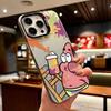 Cartoon Graffiti Spongebob Cute Shockproof Hard Phone Case For Apple Iphone