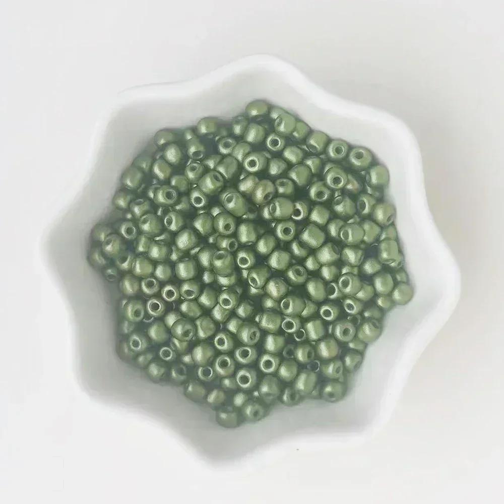 

10 г 2 мм 3 мм 4 мм Эффект лака, который запекается Шарм чешский стеклянный бисер DIY браслет бусины для изготовления ювелирных изделий аксессуары 10g 4mm