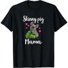 Funny Womens Girls Mama Mom Hairless Guinea Pig Lover T-Shirt