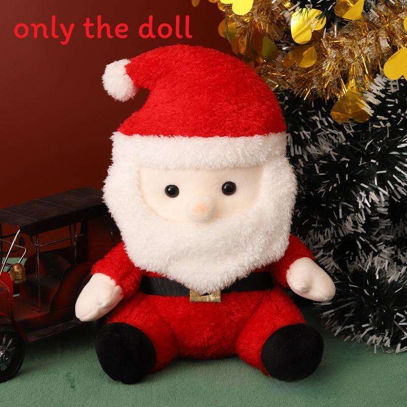 Santa Claus Plush Doll With Pp Cotton Filling For Christmas Home Decor And Collectors
