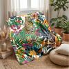 Jungle Glamour Pattern 1 Theme blanket Lightweight Warm Flannel Blanket Decorative Throw Blanket for Home Decoration