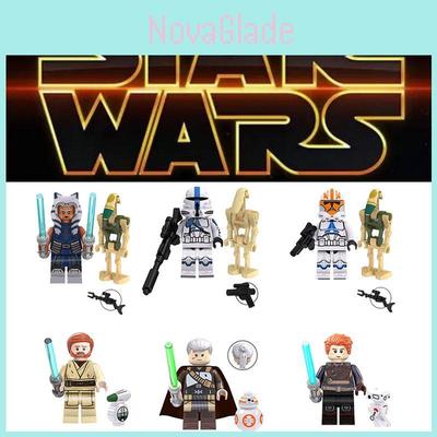 Star Wars Klonovaný voják Stavebnice Hračka Sada Pro Děti Plastový Materiál Výška 4,5 cm