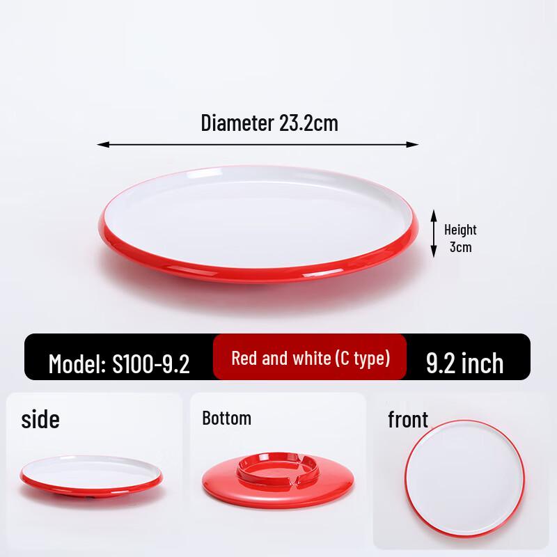 Melamine Round Dinner Plate