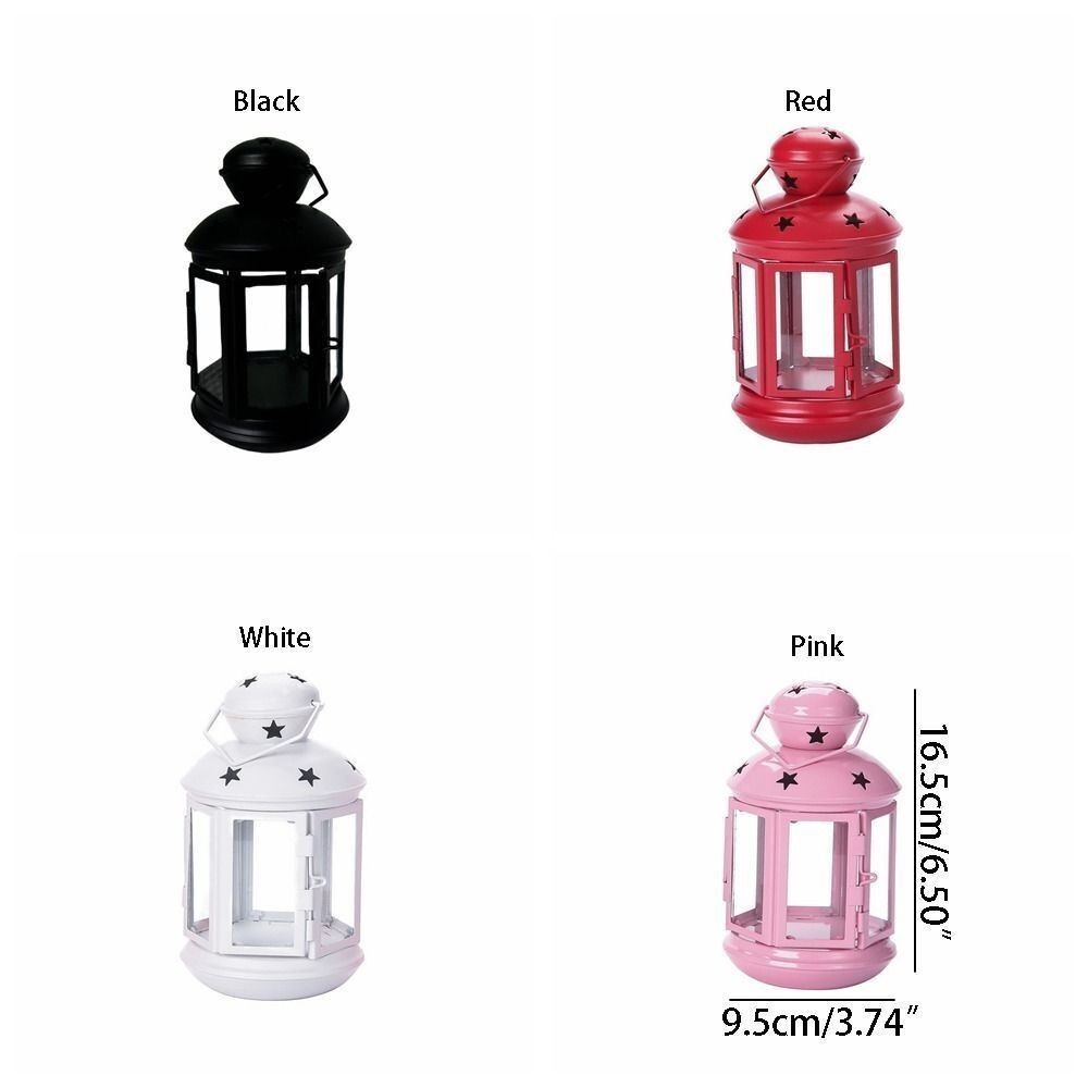 Iron Hanging Candlestick Hollow Candle Decoration New Candle Holder  Desktop