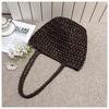 Luxury Retro Woven Hollow Shoulder Tote