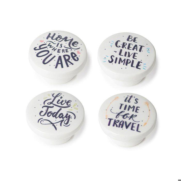 Boutons De Meubles - REI - Modèle M7 - Bois - Ø38mm - Finition Décorative