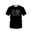 European size Men's Fashion Casual Outdoor Leisure Short T-Shirt with Special Letter Print Crew Neck Comfortable T-shirt for Men