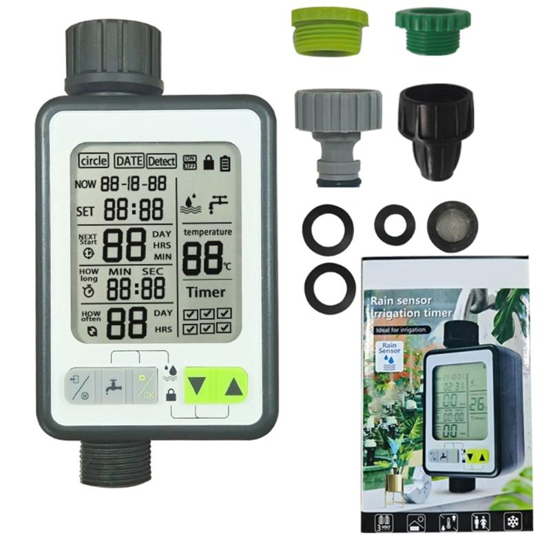 Automatic Water Timer Garden Digital Irrigation Machine Intelligent Sprinkler for Outdoor to Save Water&Time
