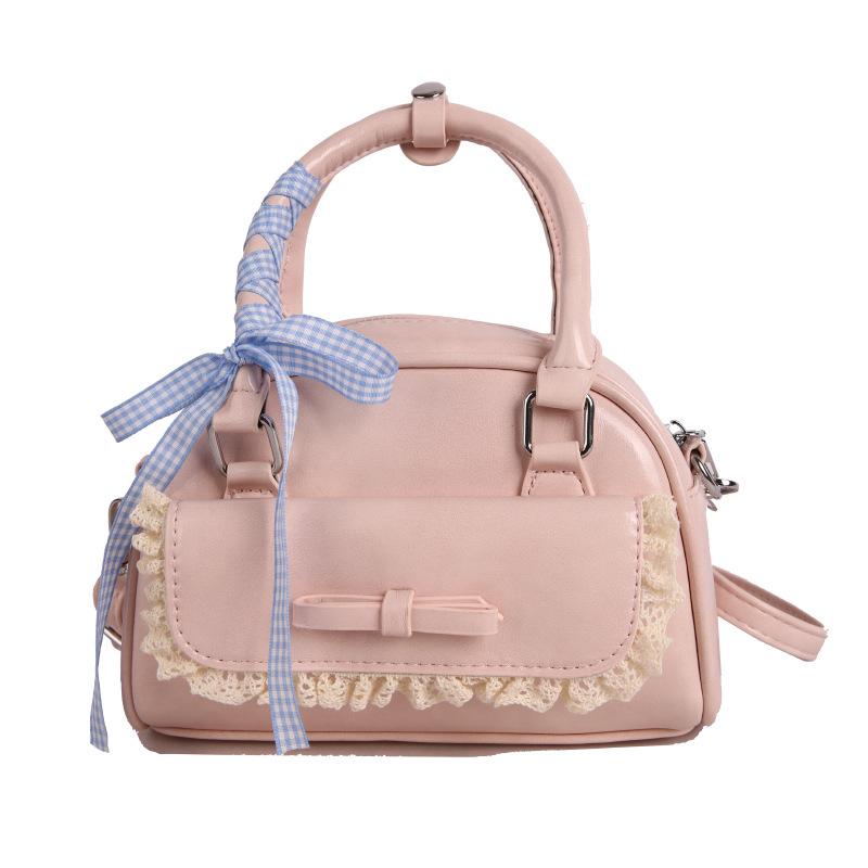 Spring and summer bag new simple and fashionable portable shoulder bag versatile soft surface casual tote bag oblique span bag