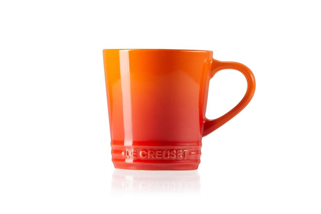 Le Creuset Neo Mug, 350 ml, Orange, Heat and Cold Resistant, Microwave and Oven Safe [Official Japanese Product]