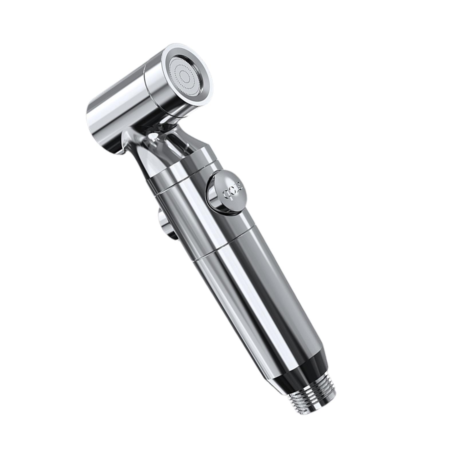 

Насадка-биде для унитаза высокого давления с регулируемым потоком воды и простой установкой, модернизация для домашних ванных комнат серебряный