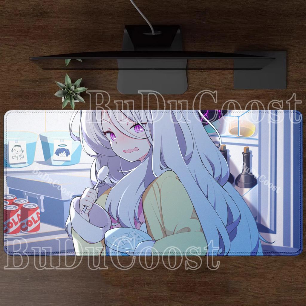HD Printing Blue Archive Sorasaki Hina Large Mousepad Non-slip XXL Mouse Pad Keyboard Kawaii Anime Girl Overlock Office Desk Mat
