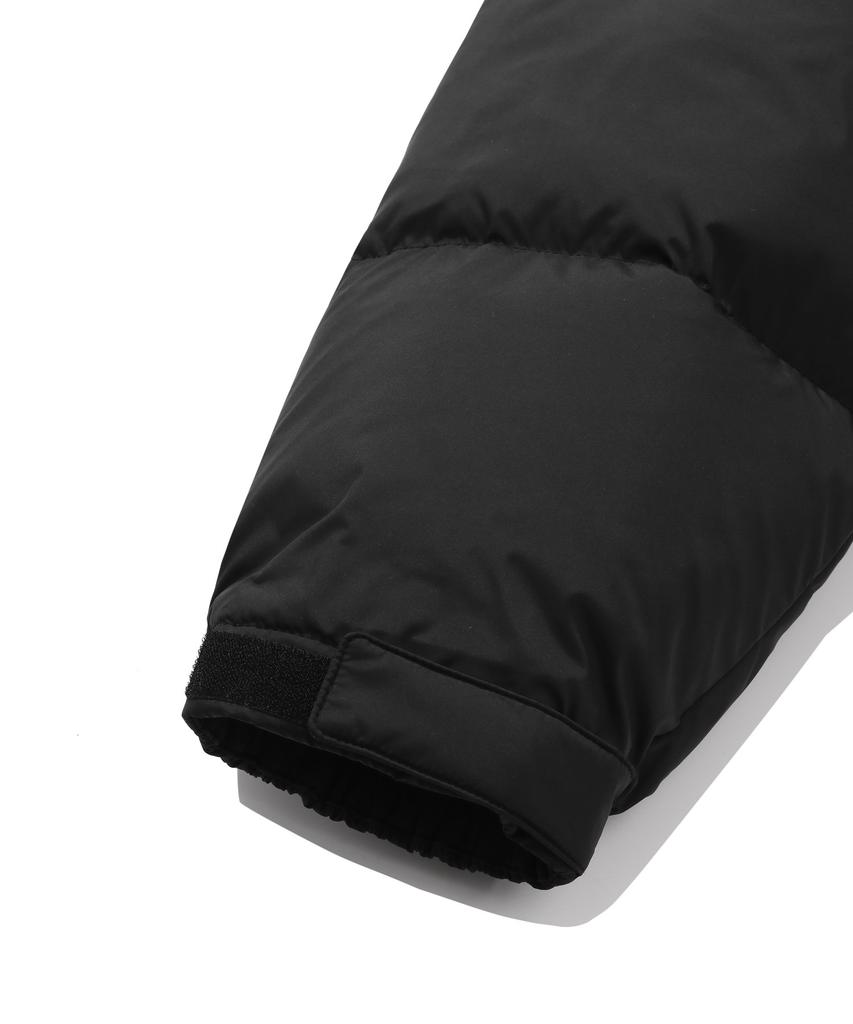 Covernat 24Fw Rds Civic Origin Hooded Short Puffer Black