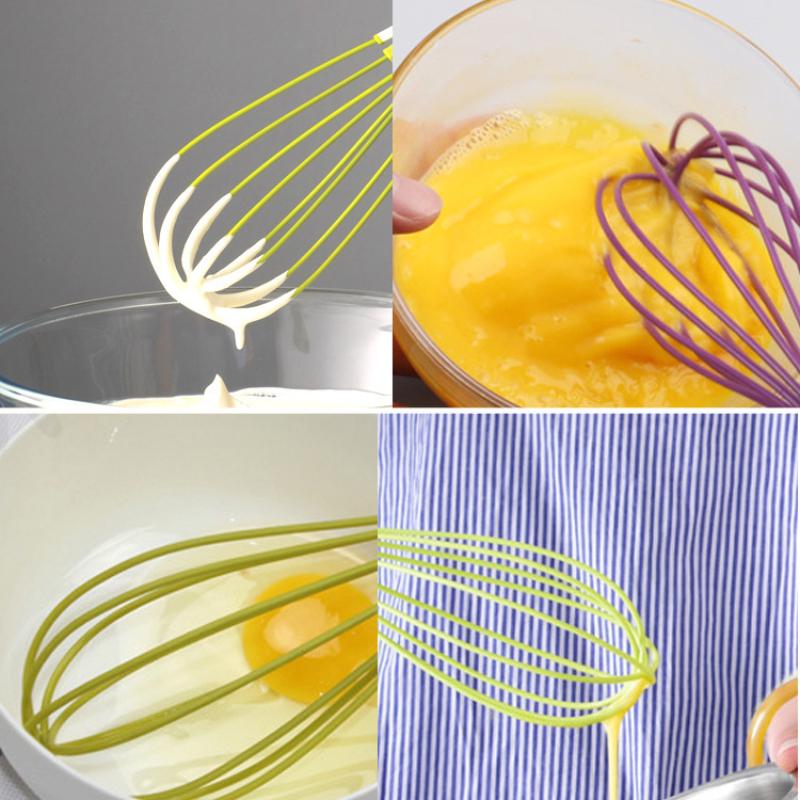 Rotační plastový ruční šlehač na vejce Domácí pečení Mixér na smetanu Kuchyňský nástroj Ruční šlehač na vejce